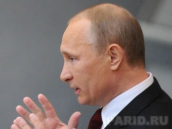 Владимир Путин выступает в Госдуме. Фото РИА Новости, Григорий Сысоев