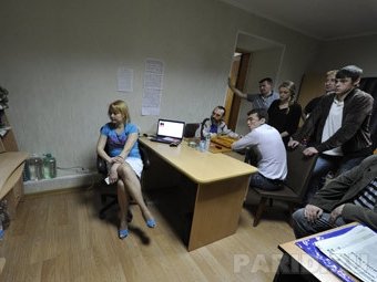 Участники голодовки в Астрахани. Фото РИА Новости, Алексей Куденко