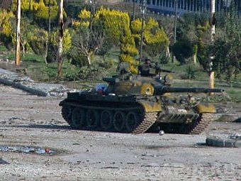 Танк сирийской правительственной армии. Архивное фото Reuters