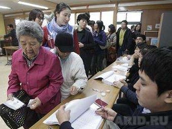 Голосование в Южной Корее. Фото ©AP